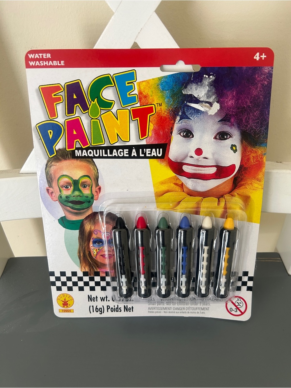 Face Paint Water Washable Kids Face Paint Set - Multicolor